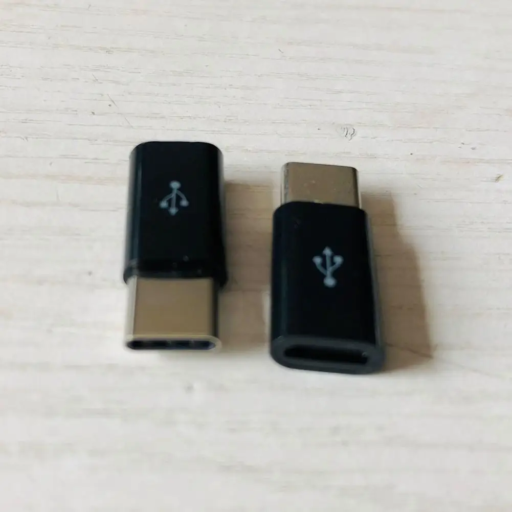 V8 Compact Type-c Converter Plug Play Multifungsi Safe Data Cable Adapter Charging