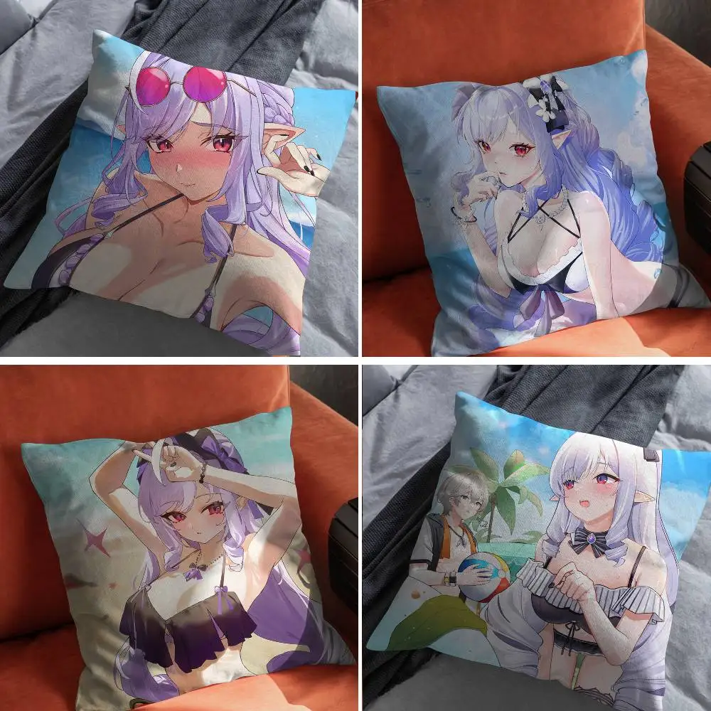 

Vivian Banshee sexy game Pillow Case For Car Pillows 60x60 Cushions Luxury Double sided Cover Home and Decoration Sofa 30x30