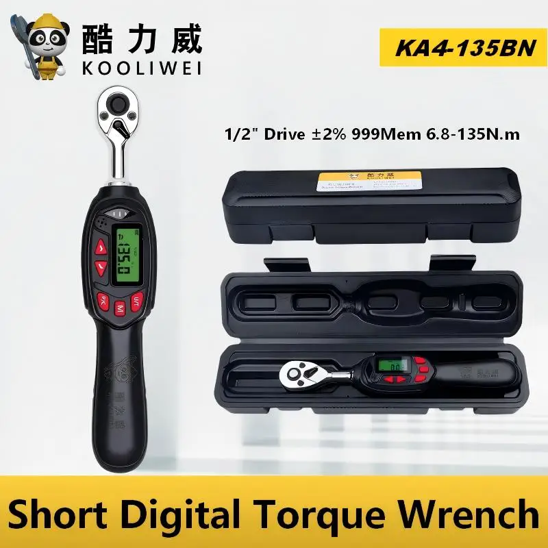 KOOLIWEI KA4-135BN Short Torque Wrench 1/2