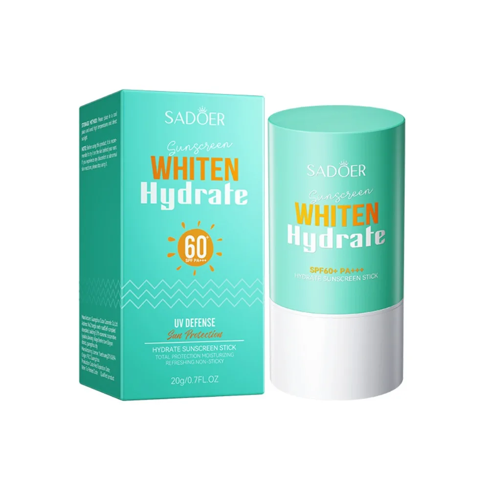 

Whitening Formula SADOER Sunscreen Stick Moisturizing Formula Stick Form Whitening Sunscreen PA+++ Cream Texture Isolation Cream