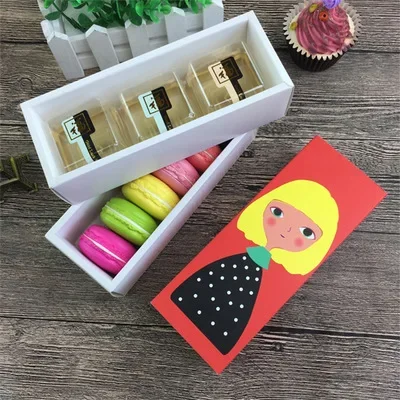 

Macaron Box With Window Paper Macarons Packaging Box Paper Cup Cake Boxes And Packaging Box Chocolate Mini Cake