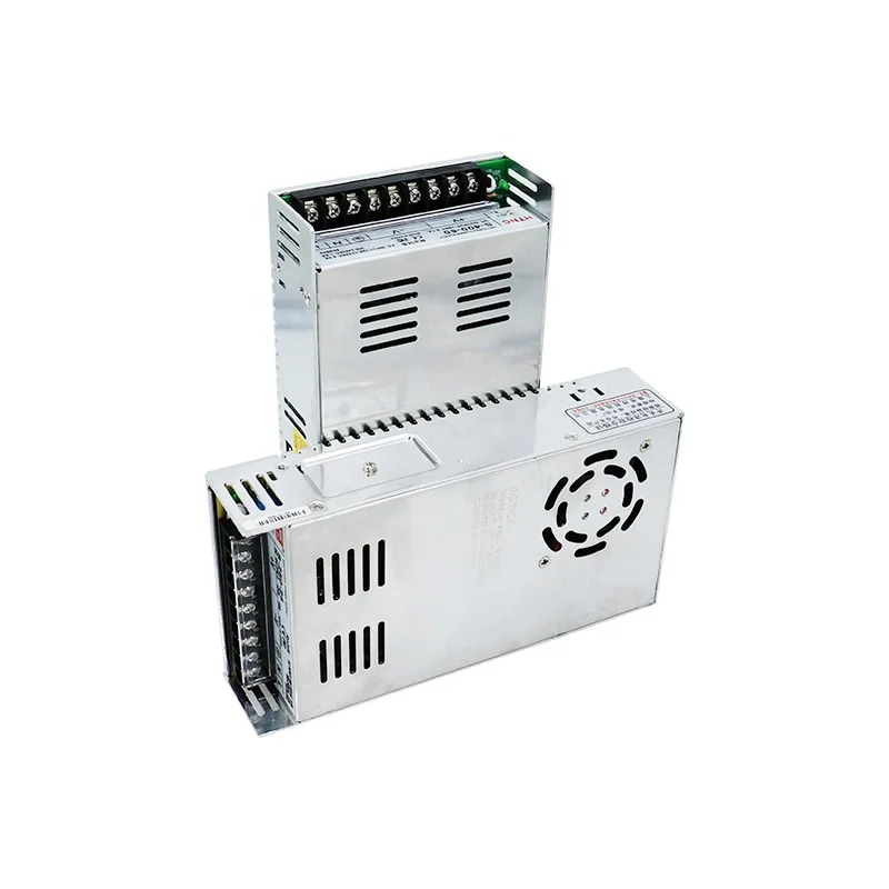 Adaptor Daya HLTNC Switch Power Supply AC DC 350w 24V 14.6A untuk Driver Motor Nema23 57 DM542 Open Loop HBS57 Close Loop Kits untuk CNC