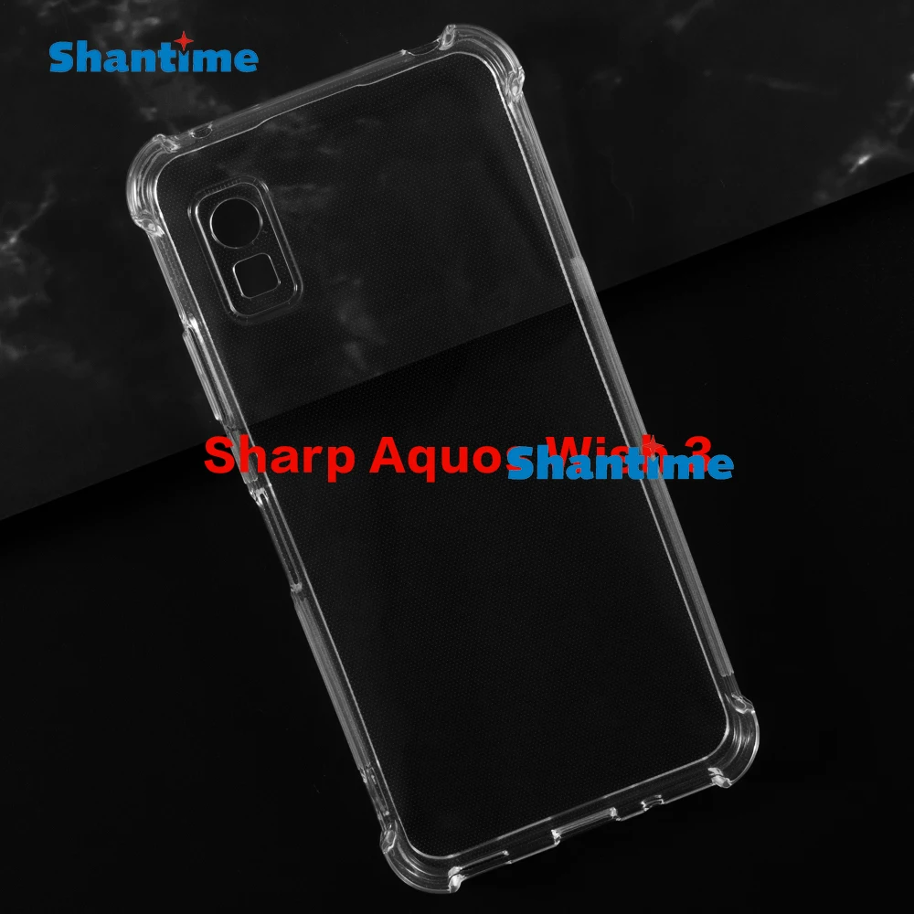 

Предназначен для Aquos Wish 3, SH-53D A302SH, кристально чистый, не желтый, в стиле милитари, защита от падения, тонкий, противоударный