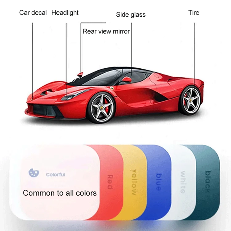 500ml 3 In 1 Car Paint Repair Ceramic Coating Spray Quick Nano-coating Spray Wax Automotive Hydrophobic Polish Paint Cleaner