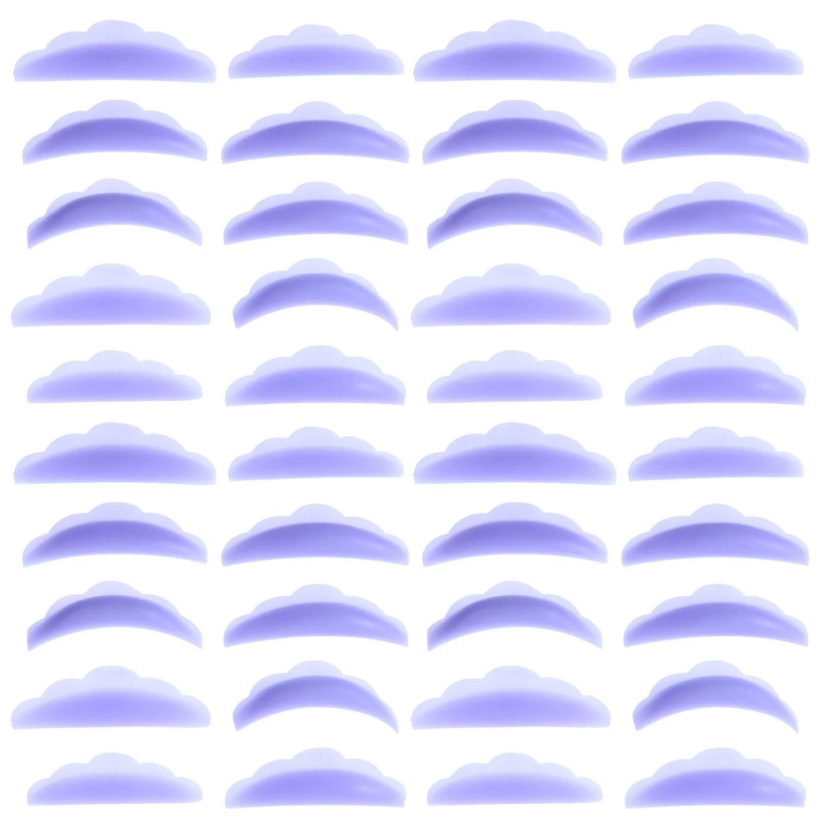 

20Pairs Eyelash Silicone Pad Premium Reusable Lash Perming Curler for Salon and Personal Use Easy Clean with Water