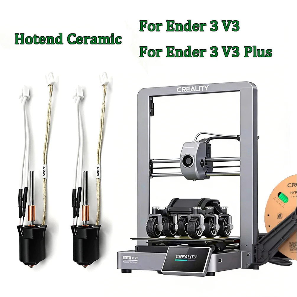 

Ender 3 V3 Plus Hot end Assembly Upgrade Ender 3 V3 Ceramic Hotend For Creality 3 v3 Plus Extruder Ender 3 V3 Plus Accessories