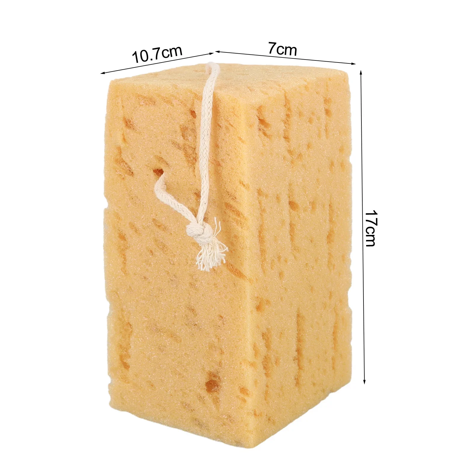 Large Absorption Car Washing Sponge With Coral Material Suitable For Car Surfaces And Various Cleaning Applications