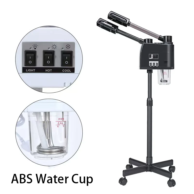 Double-Head Hot Cold Spray Steam Machine Salon-Quality Multi-Purpose Hair Styling Tools For Beauty Salons