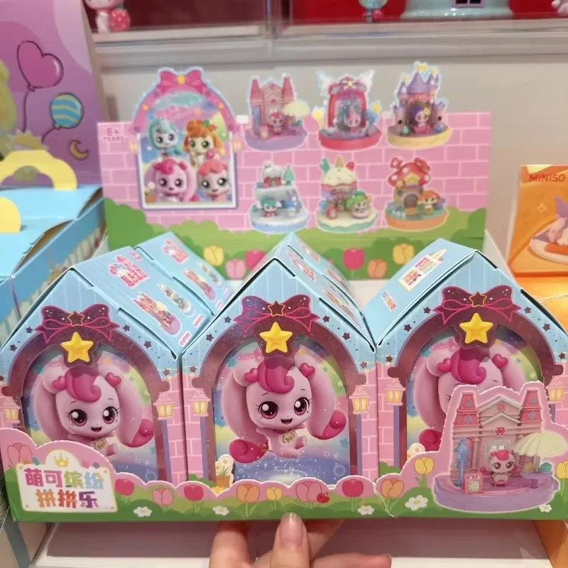 

Лидер продаж, оригинальная ловушка! Подростковая аниме-фигурка, волшебная вечеринка, цвет, счастливая сборка, глухая коробка, сборка, загадочная коробка, подарок на день рождения