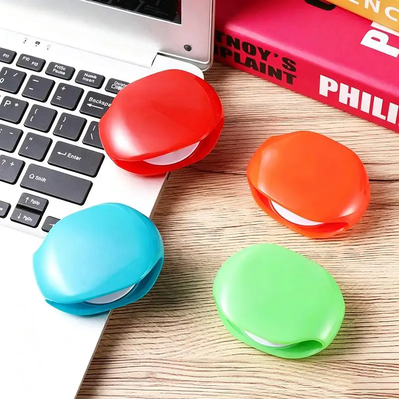 Automatic Retractable Cable Management Box Self Winding Wire Holder Sorting Charging Data Cables Earphone Cord Desktop Organizer