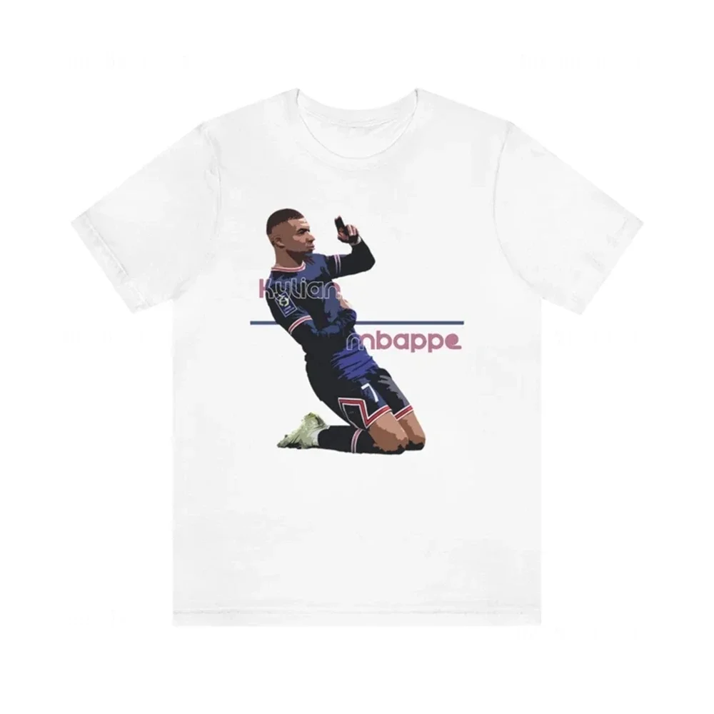 Kylian Mbappe Short Sleeve Football Fan Gift T-Shirt Regardless Of Gender Jersey