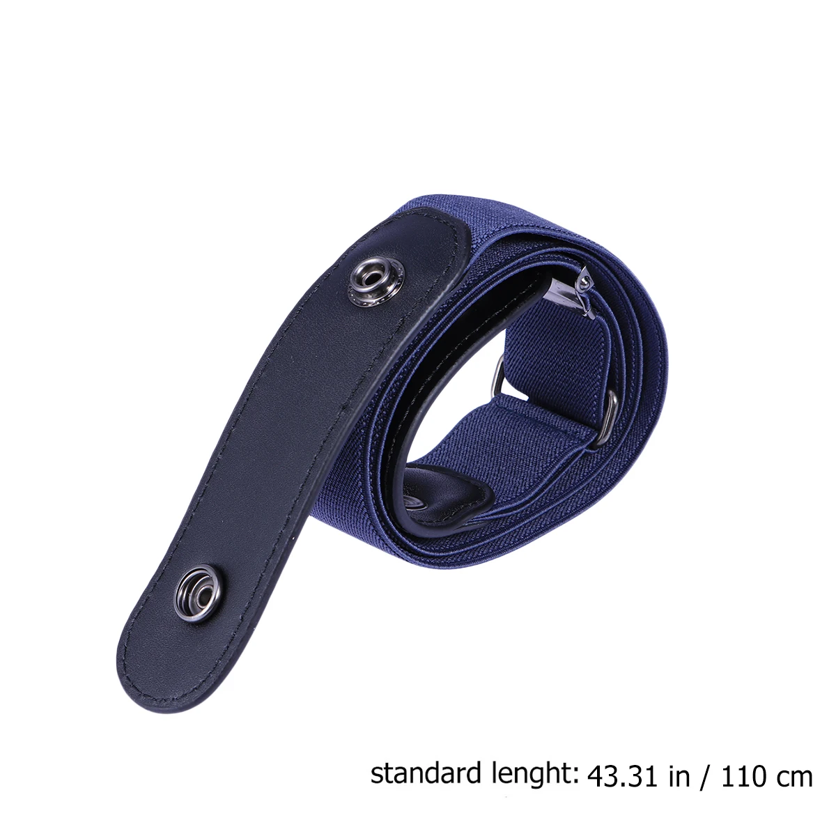 

Invisible Belt Unisex Slim Stretch Elastic for Women Jeans Lightweight No Buckle Adjustable Small Size
