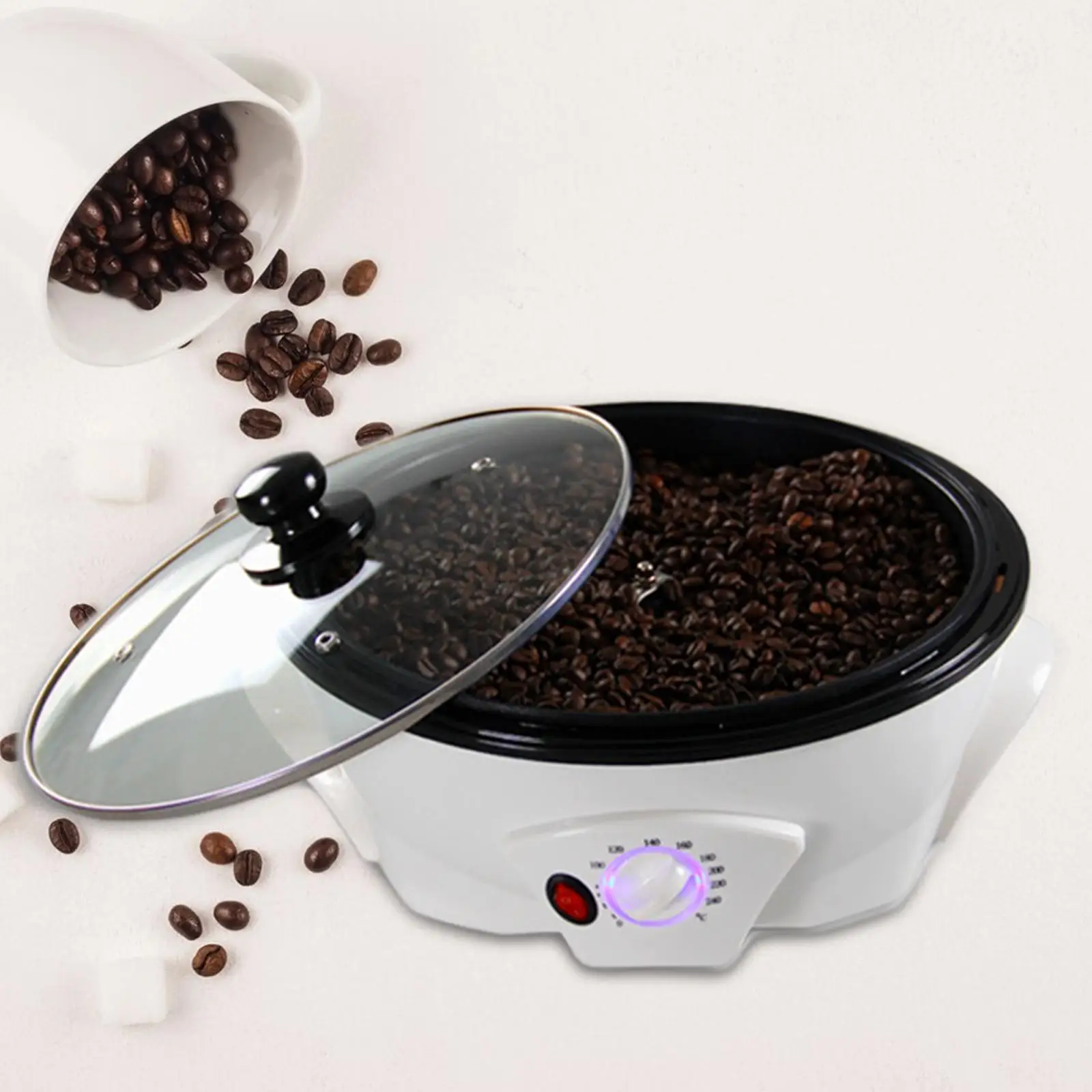 

Electric Coffee Roaster for Home Use with Temperature Control