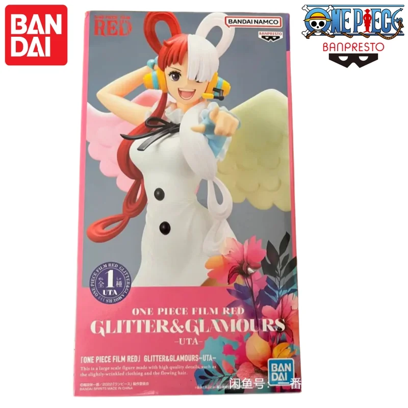 Auf Lager Bandai Banpresto Original One Piece Glitter Glamours Nami Uta Modellpuppe Brandneue Actionfigur in Box