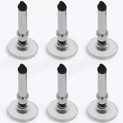 

6pcs High-Precision Silicone Stylus Nibs Replacement Tips For Touch Screen Tablet Mobile Phone Sensitive Capacitive Pencil