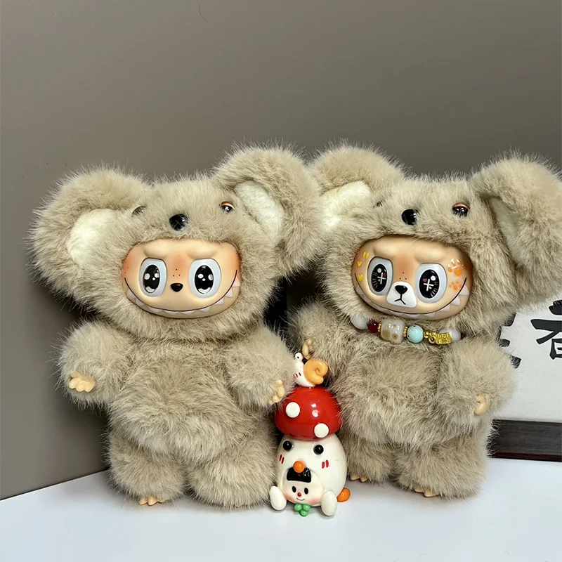 

Для/ткани Labubu, элитная кукольная одежда ручной работы на заказ, одежда из серии милых животных, красочная меховая одежда, изысканные подарки для девочек