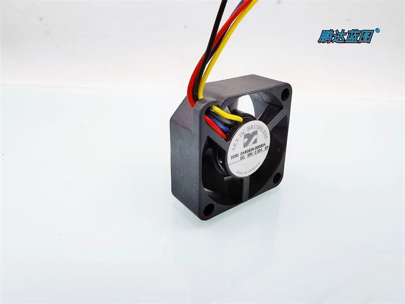 Original Three Craftsman DAS0525-D0050A Double Ball Mini 2510 5V 0.2A High Speed Temperature Control PWM Fan25*25*10MM