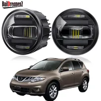 2IN1 LED Fog Light Assembly with DRL For Nissan Murano II (Z51) 2008 2009 2010 2011 2012 2013 2014 60W Fog Daytime Running Lamp