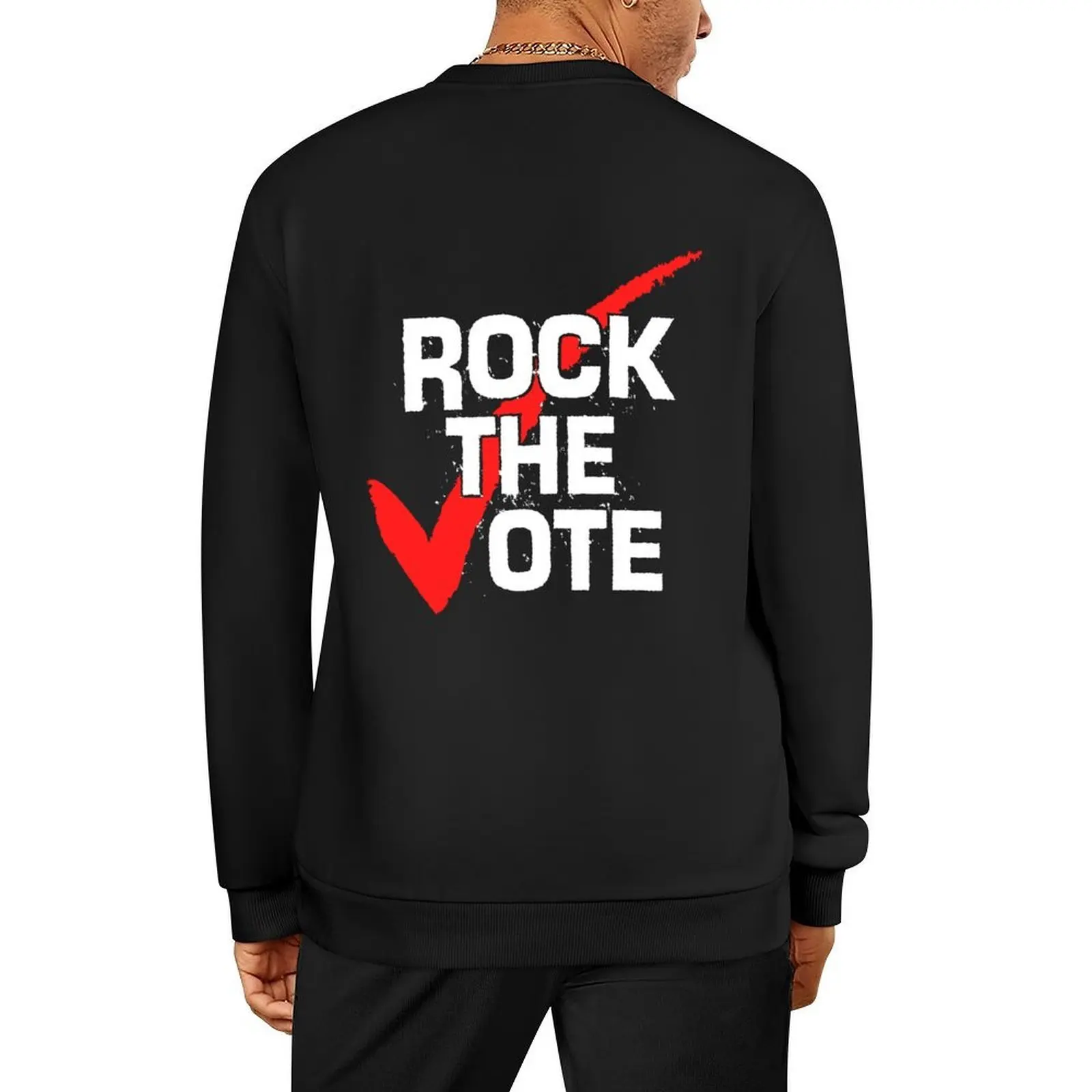 

Rock The Vote Pullover autumn jacket men mens clothes aesthetic clothing male clothes hooded sweatshirts
