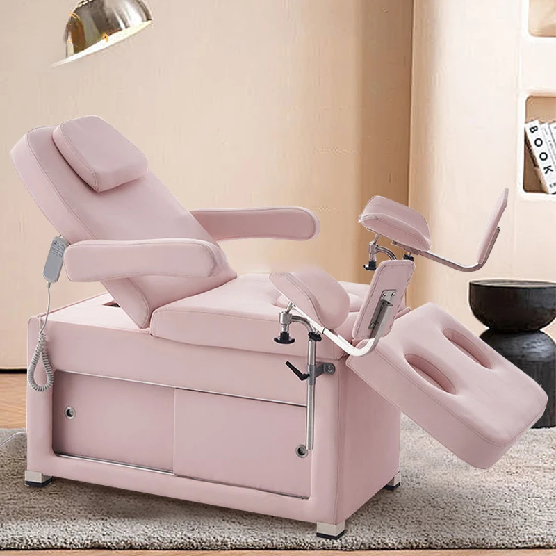 

Modern model hospital outpatient clinic adjustable angle obstetrics and gynecology chair examination bed