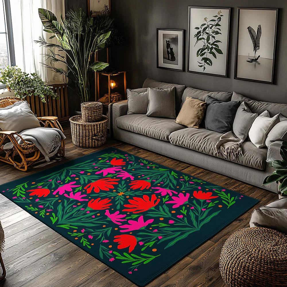 

Ботанический коврик для дома и улицы, приветственный коврик, моющийся входной коврик, домашний декор, деревенский дом, прихожая, декор для пола, тематический коврик для сада