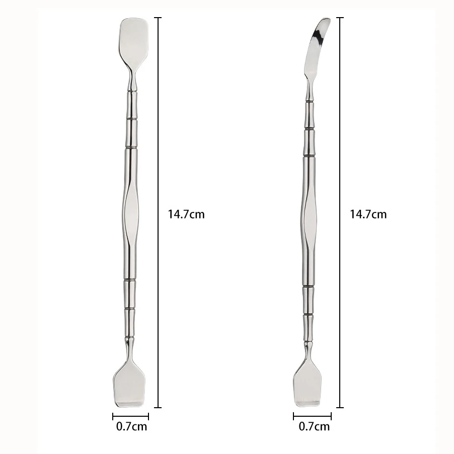 Strumento per la rimozione di punti neri in acciaio inossidabile Raschietto per punti neri per naso Bastoncini per rimozione testa nera a doppia testa Strumento portatile per la cura della pelle