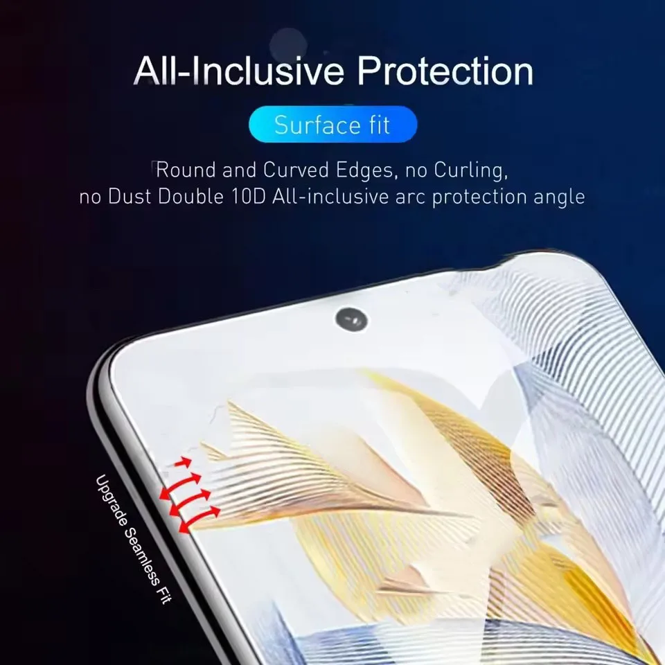 3 قطعة فيلم هيدروجيل ل الشرف X9B X9A X9C X8A X8B X8C X7A X7b X7C X6A X6C X6b X60GT X50GT X70i X60i واقي للشاشة