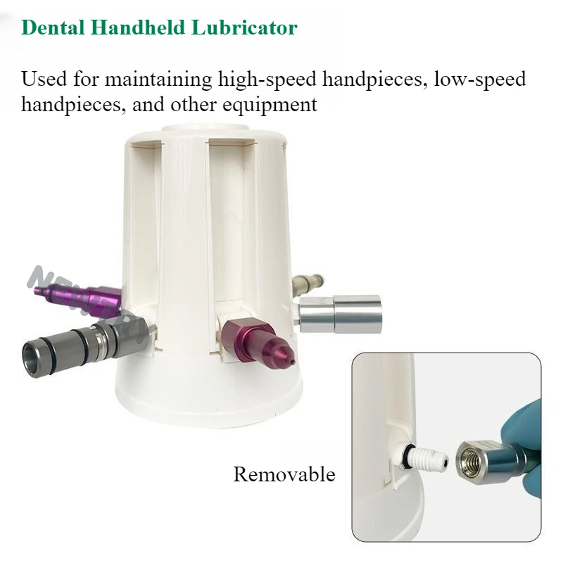 Dental Mobile Oil Injector Multi-purpose Machine Portable Oral 5 Uses Mobile Oil Dispenser Nursing Kit Tool Oil Spray Connector