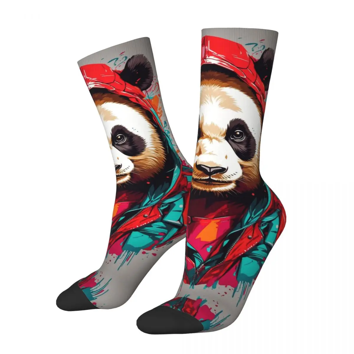 Cool Animals, Lions, Tigers, Gorillas cosy Unisex Socks,Running Happy 3D printing Socks,Street Style Crazy Sock