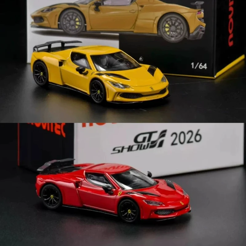 In stock 1:64 296 N largo 2026 wide-body limited alloy miniature replica vehicle model, boy toy gift, room collection statue