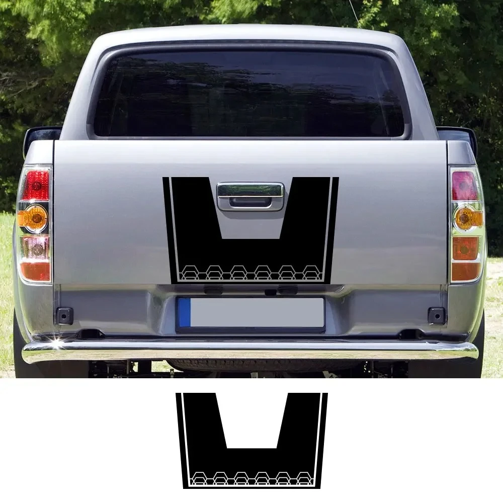 Autoaufkleber für Mazda BT50 Pickup, Heckaufkleber, LKW-Heckklappe, Grafiken, Vinyl, individuelle Buchstaben-Dekorabdeckungen, Autozubehör