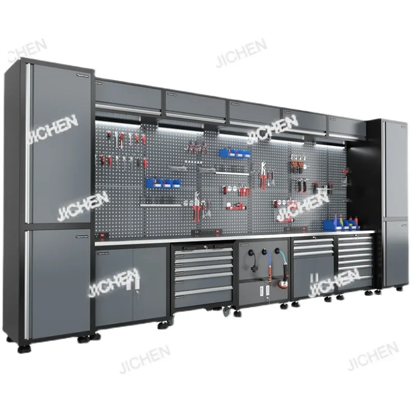 HS DepositWorkstation Tool Cabinet Tool Cart Maintenance Tool Table Iron Drawer Cabinet for Auto Repair Combination Workshop