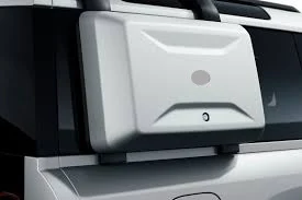 For Defender Van (L663) 2020- Roof Cargo Carrier Luggage Storage Box Bodykit External Side Tool Equipment Bag Hanging