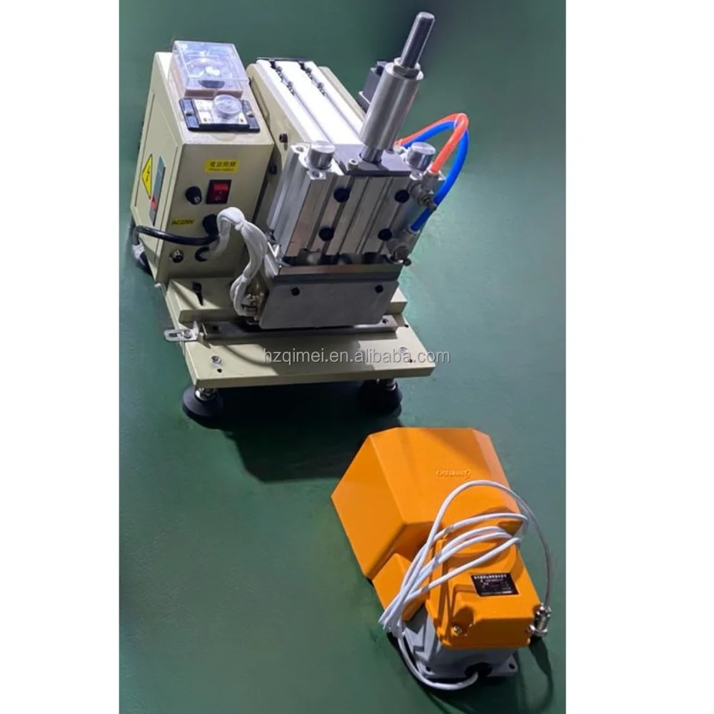 Nieuwe semi-automatische tape riem lederen singelband perforeren hete machine