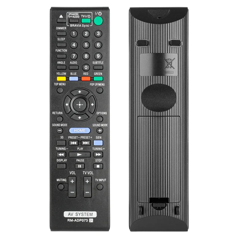 RM-ADP073 RMADP073 para control remoto Sony, para cine en casa Sony Blu-ray Disc DVD BDV-E190 BDV-N990W BDV-E290 BDV-NF620 BDV-E69