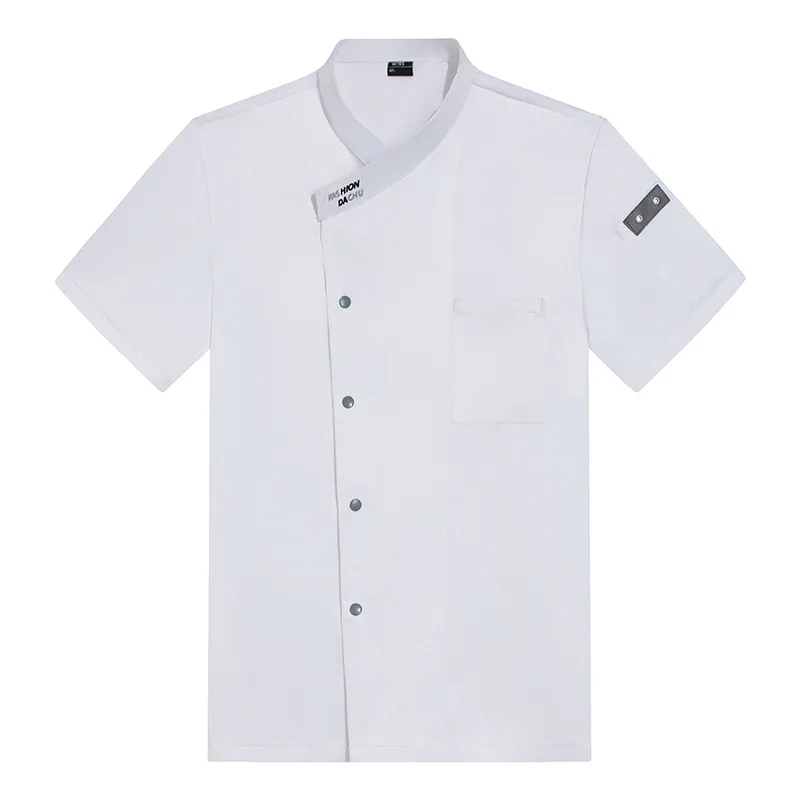 ベイカーズベーカリーシェフ作業服半袖ホテルレストランキッチンシェフ服キッチンジャケット