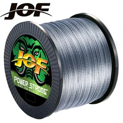 JOF 9 Strands Braided Carp Multifilament Wire 300/500/1000M Super Strong Durable Smooth Japanese 100%PE Fishing Line Accessories