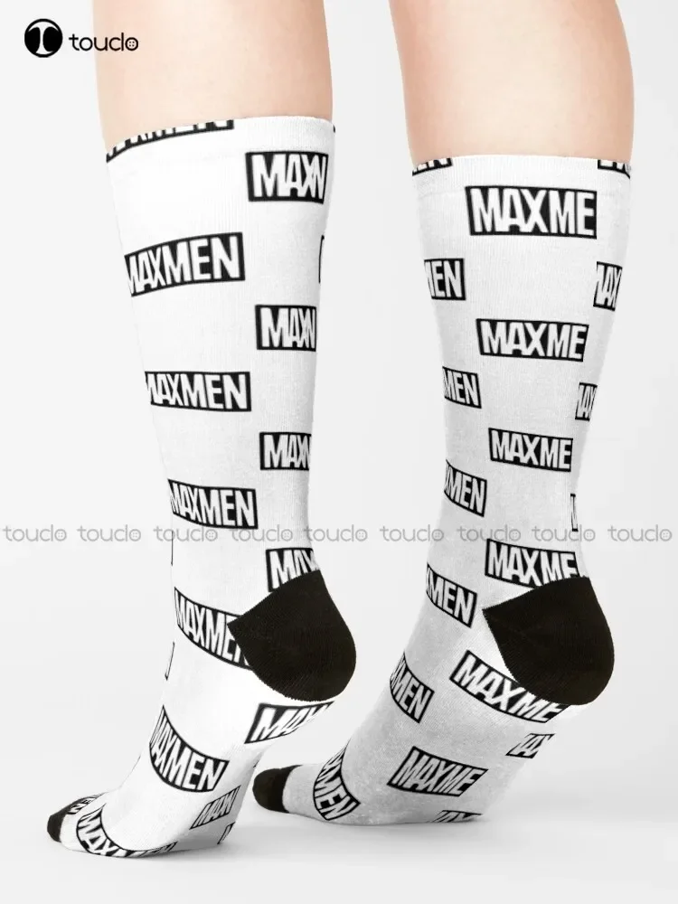 Mad Max Man Gift Premium Apparel Funny Holiday Xmas Socks Black Mens Socks Unisex Adult Teen Youth Socks 360° Digital Print