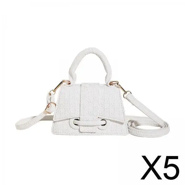 

PU Crossbody Bag Women Satchel Small Shoulder Purse Fashion Mini Belt Bag for Girls Trendy Travel Gift