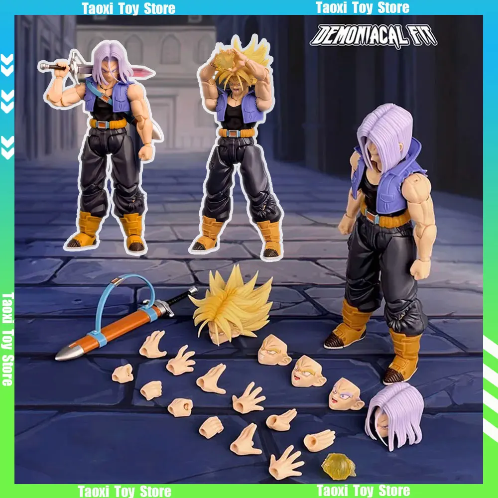 

In stock Hot sale Demoniacal Fit The Son of Tomorrow An Extraordinary Master Trunks Figure Toy Dragon Ball Z Collection Model