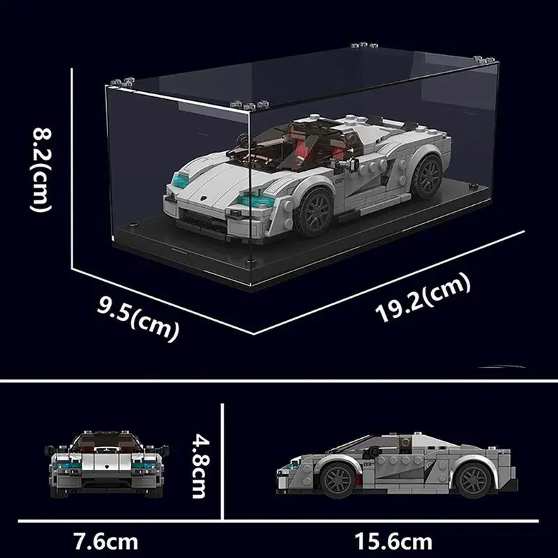 MOULD KING 27070 388pcs Mini Vintage Car Building Blocks Set Small Granule Creative Assembly Model Ornament for Kids Adults