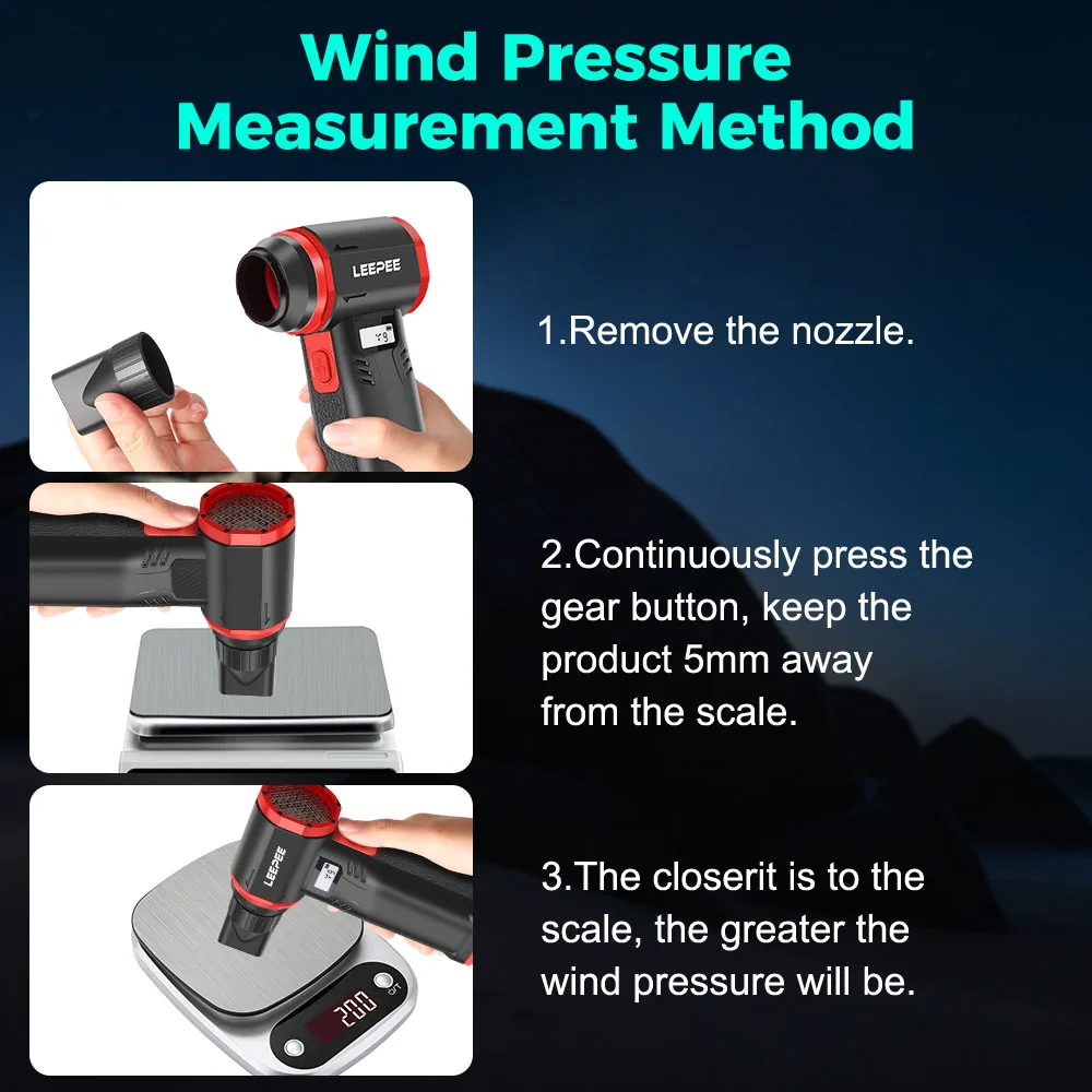 600000/130000 RPM Turbo Blower Fan Luchtpomp Sterke Blazende Fan Voor Huishoudelijke Tuin Auto Cleaner Air Duster Draagbare inflator