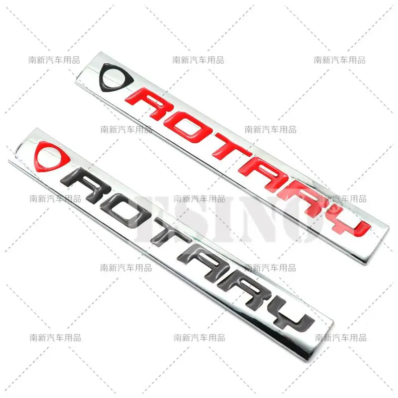 سيارة التصميم 3D الروتاري محرك سبيكة معدنية لاصق شعار الجذع الخلفية شارة درابزين ملصقا الجسم صائق لمازدا RX-7 RX-8 MX-300