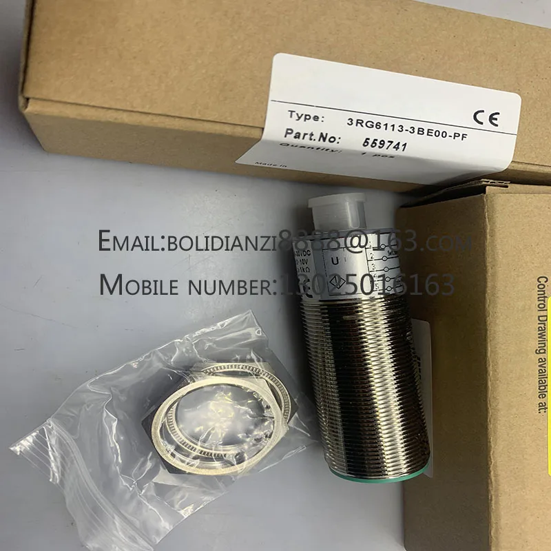 New ultrasonic sensor 3RG6113-3BE00-0XB4-PF  One year warranty In stock