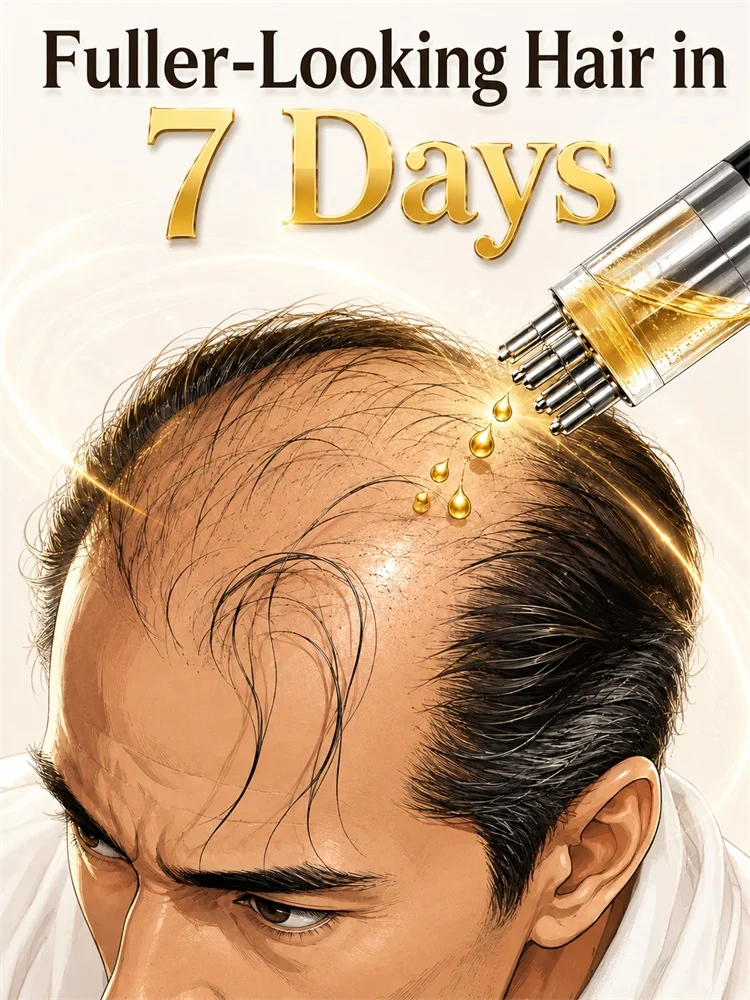 Daily Nourish Hair Follicles With Herbal Biotin & Caffeine To Strengthen Roots And Reduce Breakage For Thicker‑Looking Hair.
