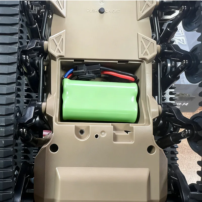 Akumulator do czołgu JJRC C8812, 7.4V 1200mAh 14500 SM3P, akumulator litowo-jonowy do samochodów RC, zabawek elektrycznych, robotów na kulki wodne, akumulator 7.4v 2s — zdjęcie produktu 5