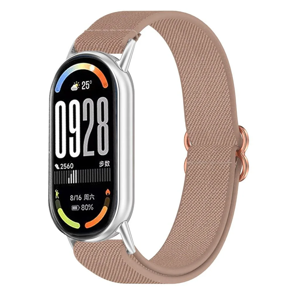 Scrunchie Straps for Xiaomi Mi Band10 9 8 Strap accessories Elastic Nylon Loop Replacement correa bracelet Miband10 Miband9 band