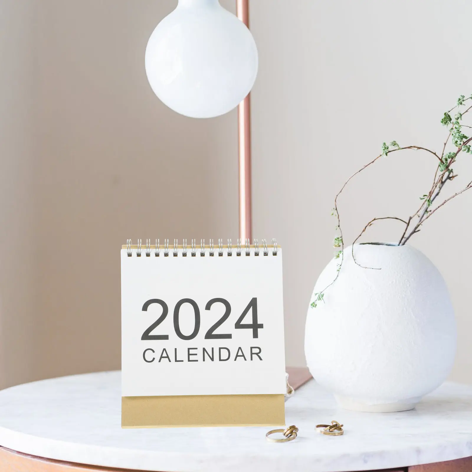 

Desktop Paper Calendar 2023 Thick Smooth Paper Monthly Desk Planner Office Home Schedule Organizer Coil Binding Freestanding