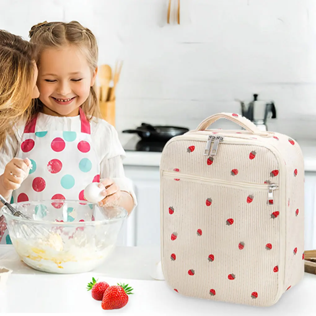 حقيبة يد نزهة ناعمة ومتينة للتنقل اليومي بشكل داخلي مصنوعة من رقائق الألومنيوم سروال قصير للسفر #2