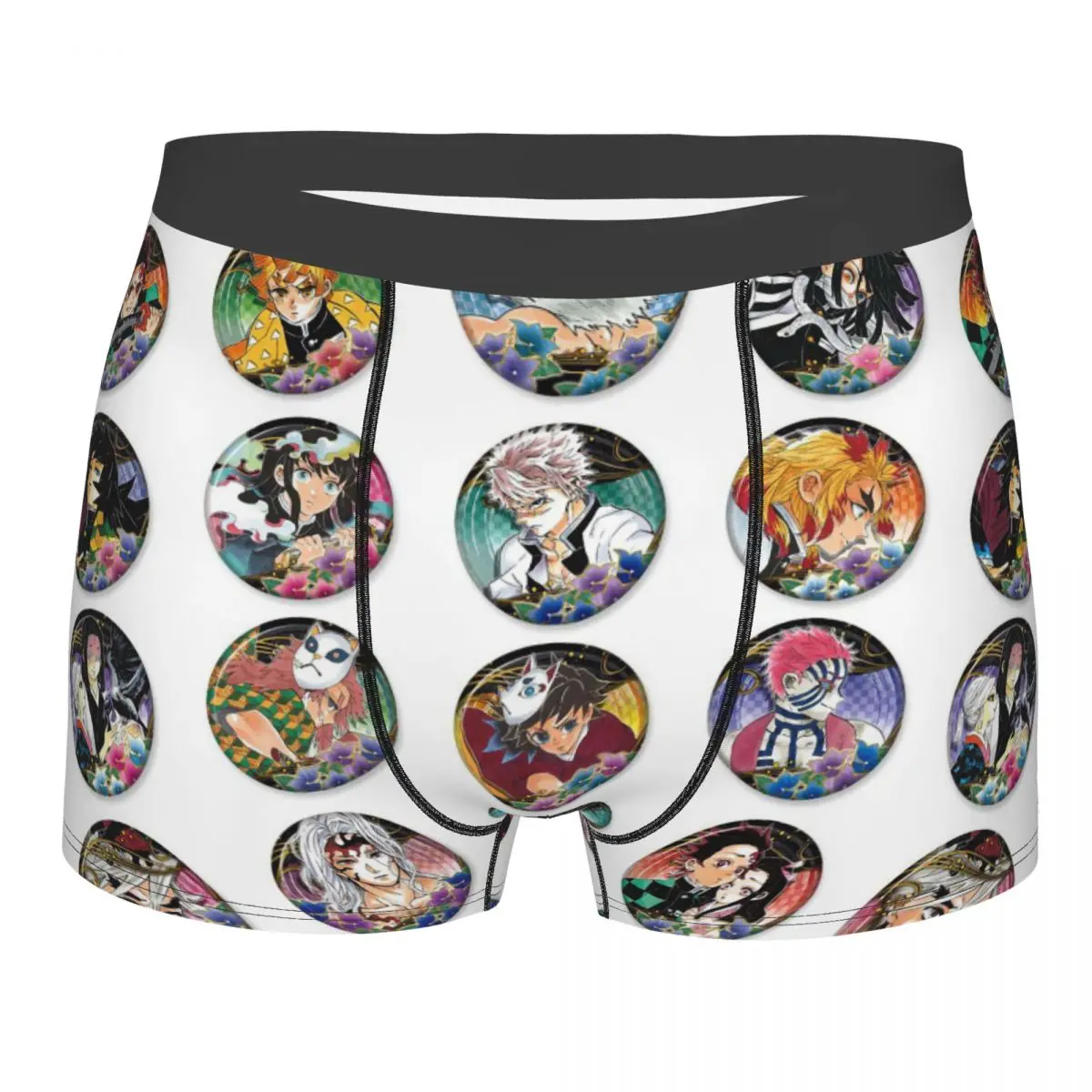 Kimetsu No Yaiba Demon Slayer Men's Boxer Briefs special Highly Breathable Underpants High Quality 3D Print Shorts